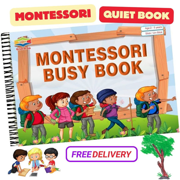 Montessori Busy Book (COD + Free Shipping)